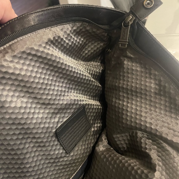 All leather Tumi London Roll top bag. Used half a dozen times. In great shape. - Picture 7 of 9